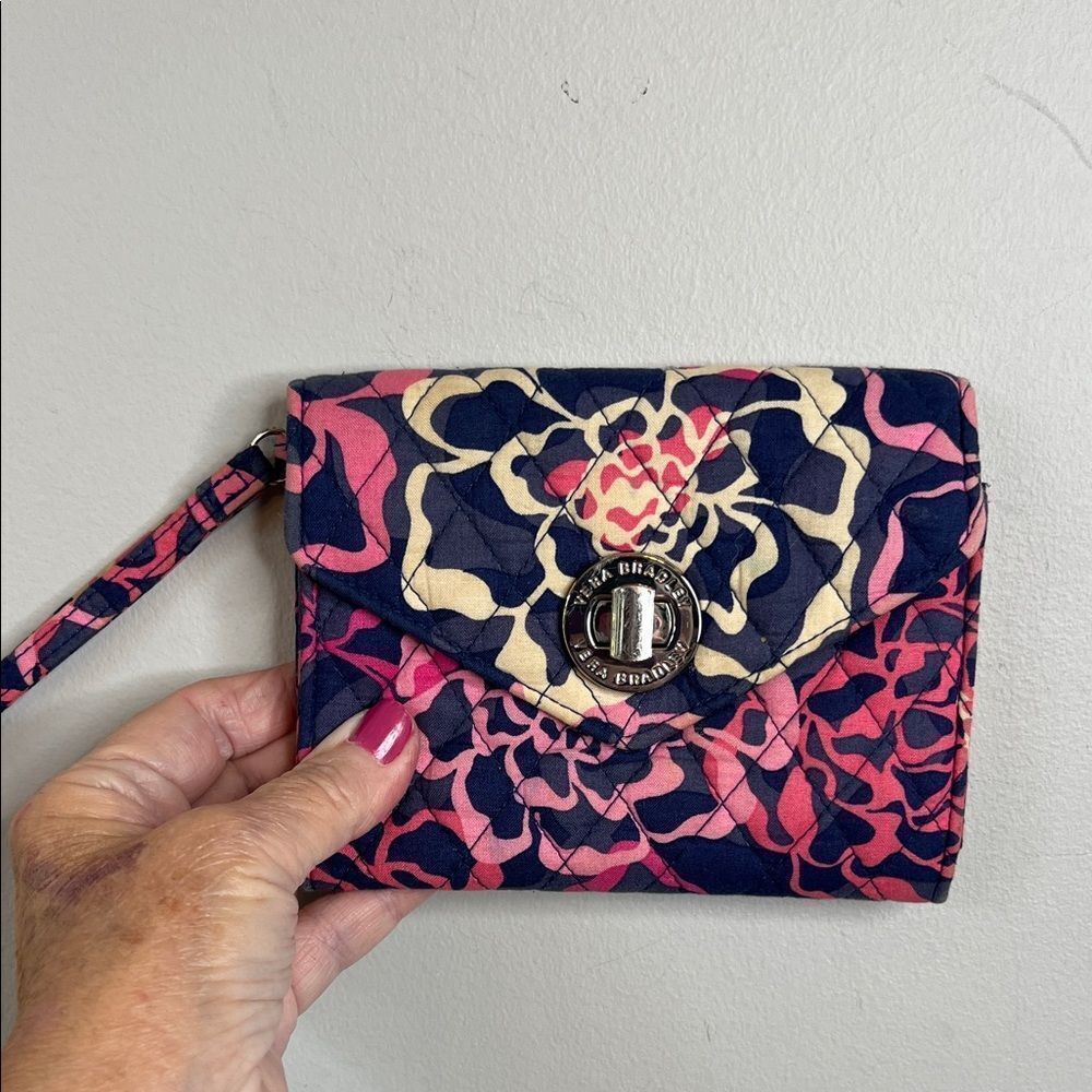 Vera Bradley Katalina Pink Wristlet